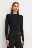 BOSS pulover femei, culoarea negru, light, 50489430