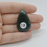 Cabochon aventurin 38x23x6mm c18, Stonemania Bijou