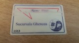 B11 63 - Carduri si cartele telefonice - card acces - piesa de colectie