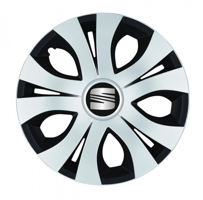 Set 4 capace roti pentru Seat, model Top Mix, R17