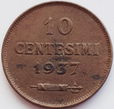 2121 San Marino 10 centesimi 1937 km 13, Europa