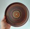 Farfurie decorativa ceramica gresie, KMK Manuell Kupfermuhler Keramik, 20cm diametru