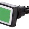 Comutator apăsare 16mm verde stabil