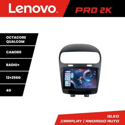 Navigatie Fiat Freemont Dodge Journey 2012-2019 Android radio gps internet 8 core QLED 2K 12+256 360 Lenovo CarStore Technology