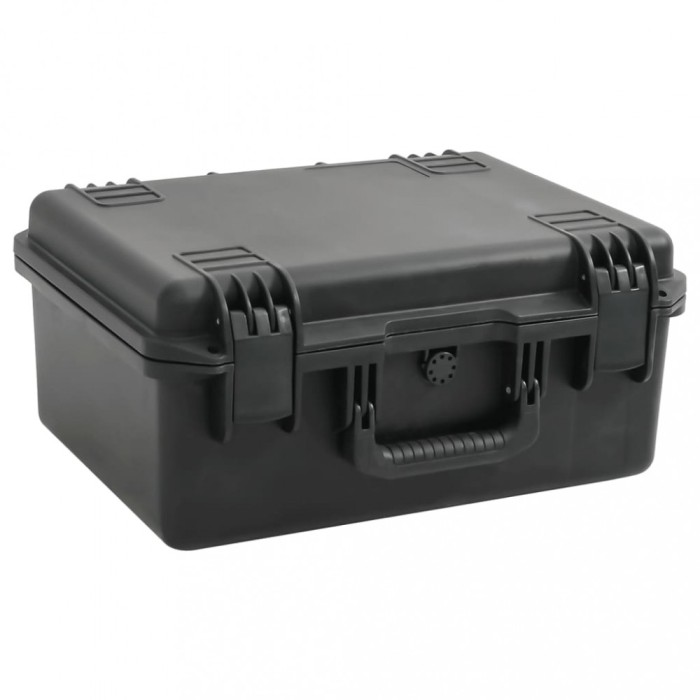 Gossi carcasa de transport portabila, negru, 49x38x23 cm, pp