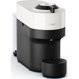 Espressor Nespresso by Krups Vertuo Pop XN920110, 1500W, tehnologie de extractie Centrifuzie, 4 retete de cafea, 0.56 l, alb