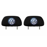 Set 2 huse tetiere negre, pentru gama auto VOLKSWAGEN