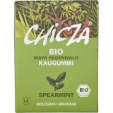 Guma de Mestecat Chicza Spearmint Bio, 100% Naturala, Fara Zahar, Vegan, 30g