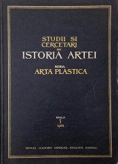 Studii si cercetari de istoria artei. Seria Arta plastica. Tomul 15/1/1968