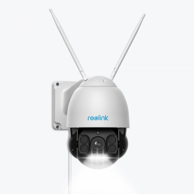 Camera de supraveghere Reolink RLC-523WA cu PTZ, WIFI, Auto Tracking, detectare Persoana/Vehicul, vedere nocturna color, slot Micro SD Card, rezolutie foto