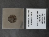 1/12 Thaler 1851 B, Statele germane (Hannover) - A 3998, Europa