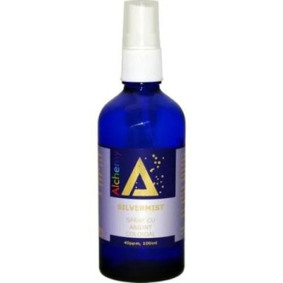 Spray cu Argint Coloidal 40 ppm SilverMist Alchemy 100 mililitri Aghoras foto