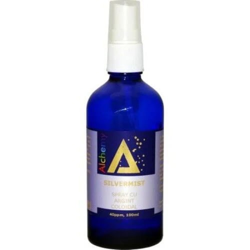 Spray cu Argint Coloidal 40 ppm SilverMist Alchemy 100 mililitri Aghoras