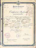 A1429 Certificat de absolvire, 1930, Gimnaziul &bdquo;Ion Heliade Rădulescu&rdquo;, București