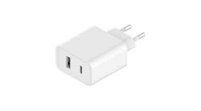 &amp;Icirc;ncărcător de perete Xiaomi Mi USB / USB-C, 33W, EU, alb (BHR4996GL) foto