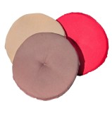Perna scaun, poliester + spuma poliuretan, rotunda, diverse culori, D 38 cm