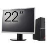 Pachet Calculator Second Hand LENOVO V520s SFF, Intel Core i5-7500 3.40GHz, 8GB DDR4, 256GB SSD + Monitor 22&amp;quot; NewTechnology Media