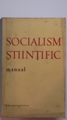 Socialism stiintific (manual) foto