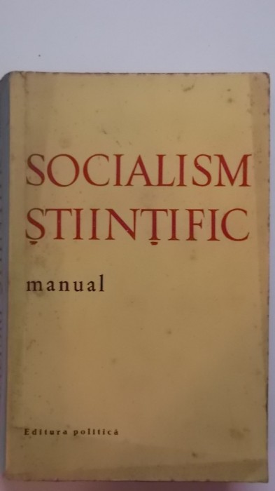 Socialism stiintific (manual)