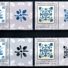 Romania 2010, LP 1869, Ceramica - Cahle si Azulejos, serii cu viniete dif, MNH!