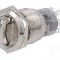 Comutator rotativ, 3 pozitii, ONPOW - LAS1-AGQ-22X/31/G/12V/S