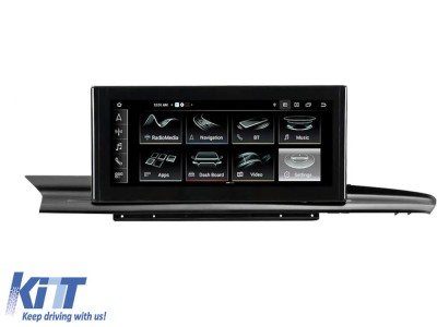 Navigatie Dedicata Audi A4 B9 (2015 - 2023), 12.5 Inch 8Gb Ram, 128Gb stocare, Carplay Performance AutoTuning foto