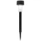Lampă Solară, LED, Re&icirc;ncărcabilă, Negru, Plastic, 36cm