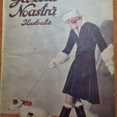 gazeta noastra 22 martie 1930-pagina umorului,moda actuala,charlie chaplin