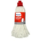 Rezerva mop Misavan, bumbac, 250g, alb