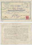 Romania, &quot;Prevederea&quot;, Societate Anonima de Asigurari, Chitanta, Braila, 1925