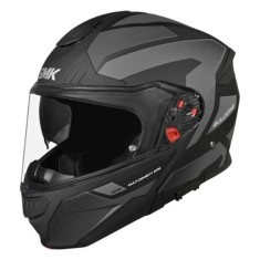 Casca moto flip-up SMK Gullwing Sonic negru/gri marime S