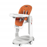 Scaun de masa 3 in 1 Peg Perego Tatamia Follow Me 0-15 Kg Wonder Orange Portocaliu