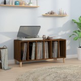 vidaXL Dulap pentru discuri stejar maro, 100x38x48 cm, lemn prelucrat 831980