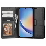 Husa Tech-Protect Wallet Wallet pentru Samsung Galaxy A34 5G Negru, Silicon