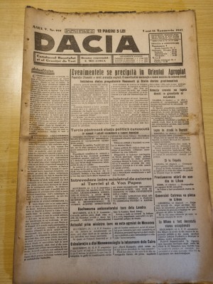 Dacia 15 noiembrie 1943-stiri al 2-lea razboi mondial,studii de folclor romanesc foto