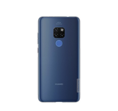 Husa Telefon Nillkin, Huawei Mate 20, Nature TPU Case, Grey foto
