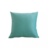 Set 2 huse pernute decorative din catifea cu fermoar, 50x70 cm, Madison, densitate 700 g/ml, Sage green