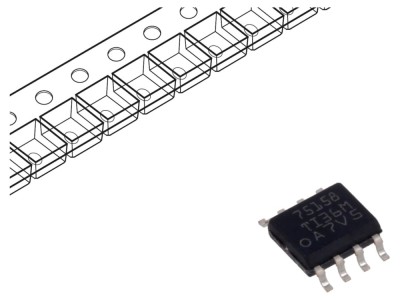 Interfață Declanșator RS422 10000kbps SOIC8 foto