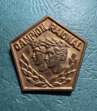 Insigna comunista Campion Raional Romania