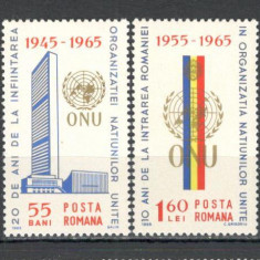 Romania.1965 20 ani ONU TR.192