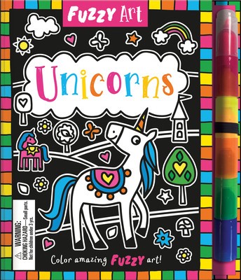 Fuzzy Art Unicorns foto