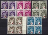Romania 1941 - Lp 145 - Crucea Rosie - bloc de 4 - MNH***, Nestampilat