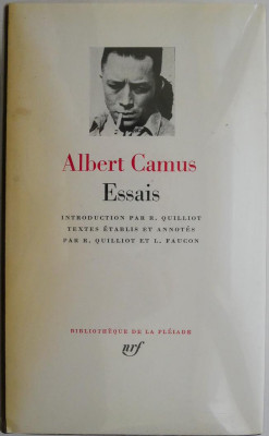 Essais &amp;ndash; Albert Camus (Bibliotheque de la Pleiade) foto