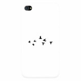 Husa silicon pentru Apple Iphone 4 / 4S, Birds