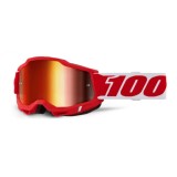 Cumpara ieftin Ochelari 100% Accuri 2 alb rosu Mirror Red Lens