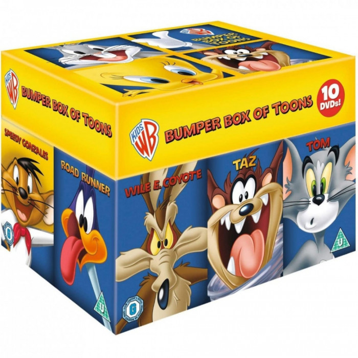 Desene animate Looney Tunes: Bumper Box Of Toons 1-10[DVD] Originale