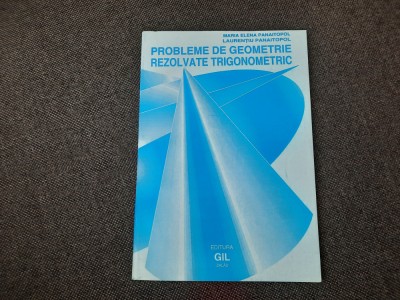 PROBLEME DE GEOMETRIE REZOLVATE TRIGONOMETRIC L.PANAITOPOL foto