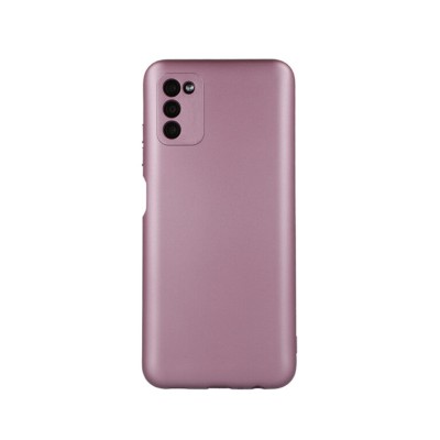 Husa METALLIC cu protectie camere SAMSUNG S24 pink foto