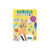 Color Your Own Stickers: 500 Stickers to Design, Color, and Customize