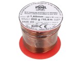 S&acirc;rmă emailată dublu 1,6mm 0,2kg Cu